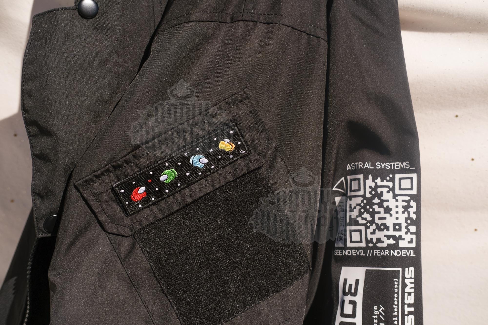 Amogus Hook and Loop Patches