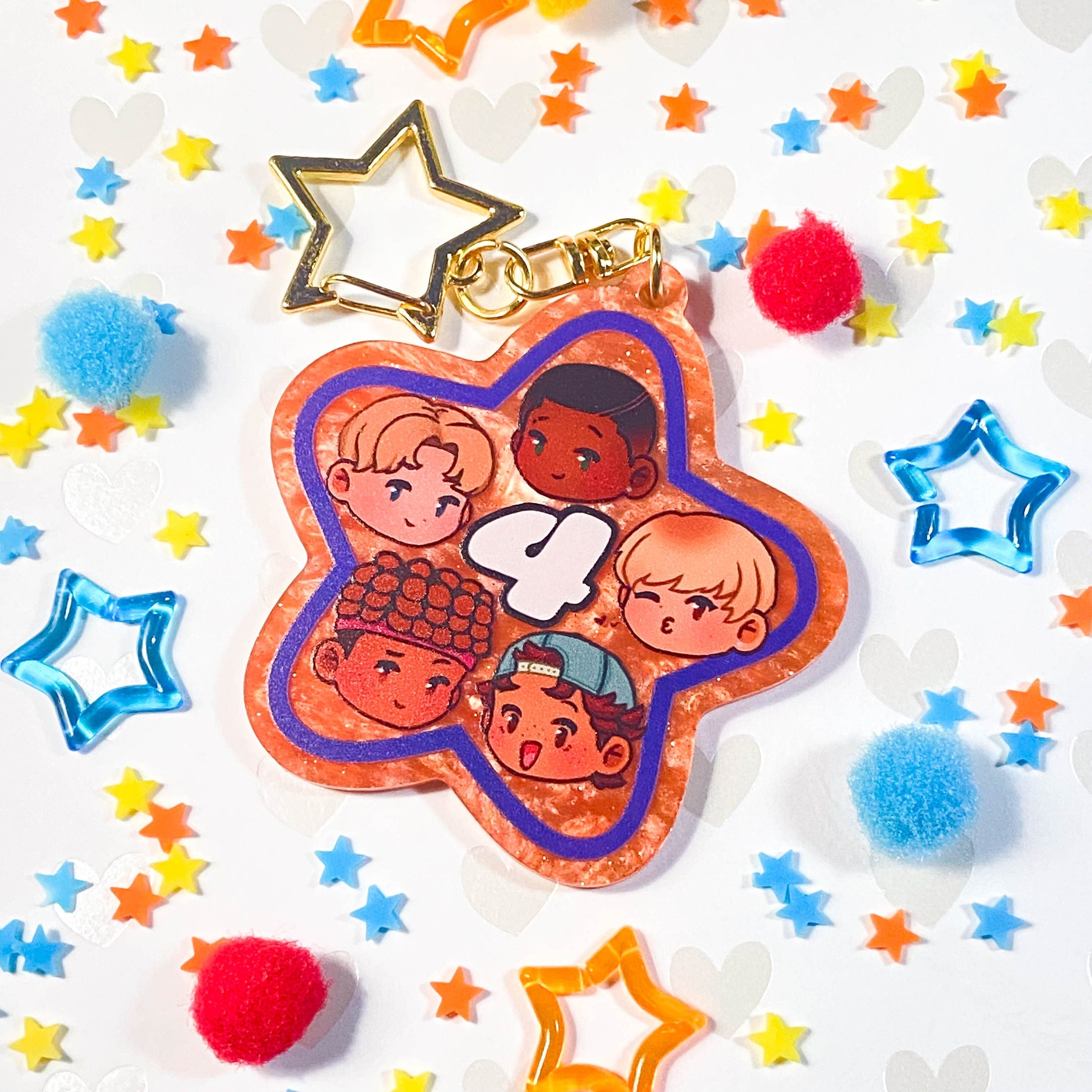 4*TOWN Special Acrylic Charm