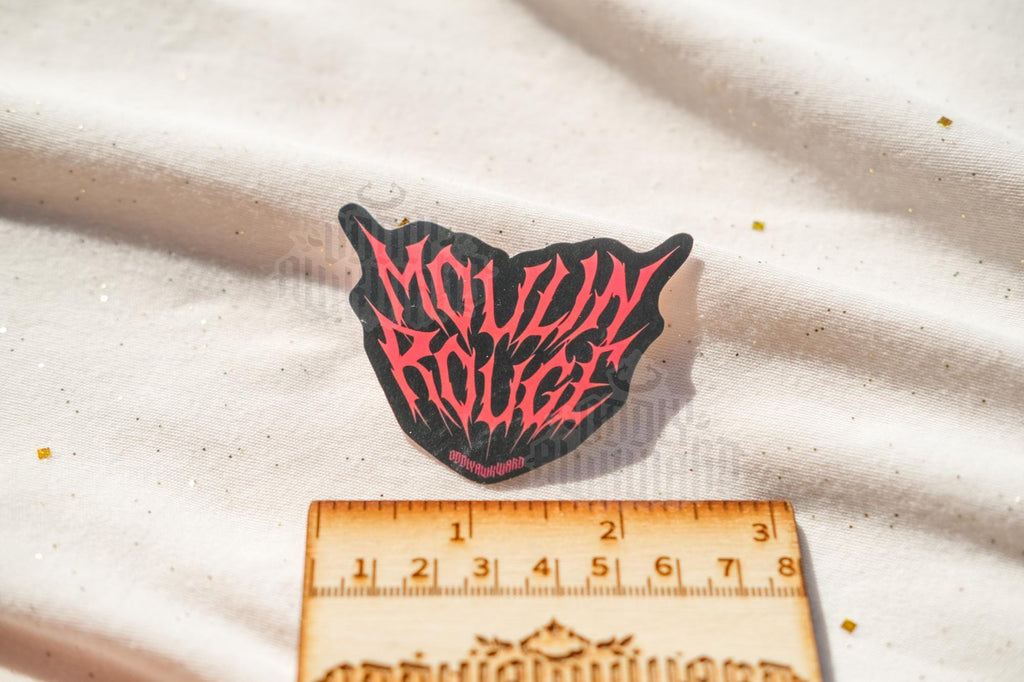 MR Metal-Inspired Sticker