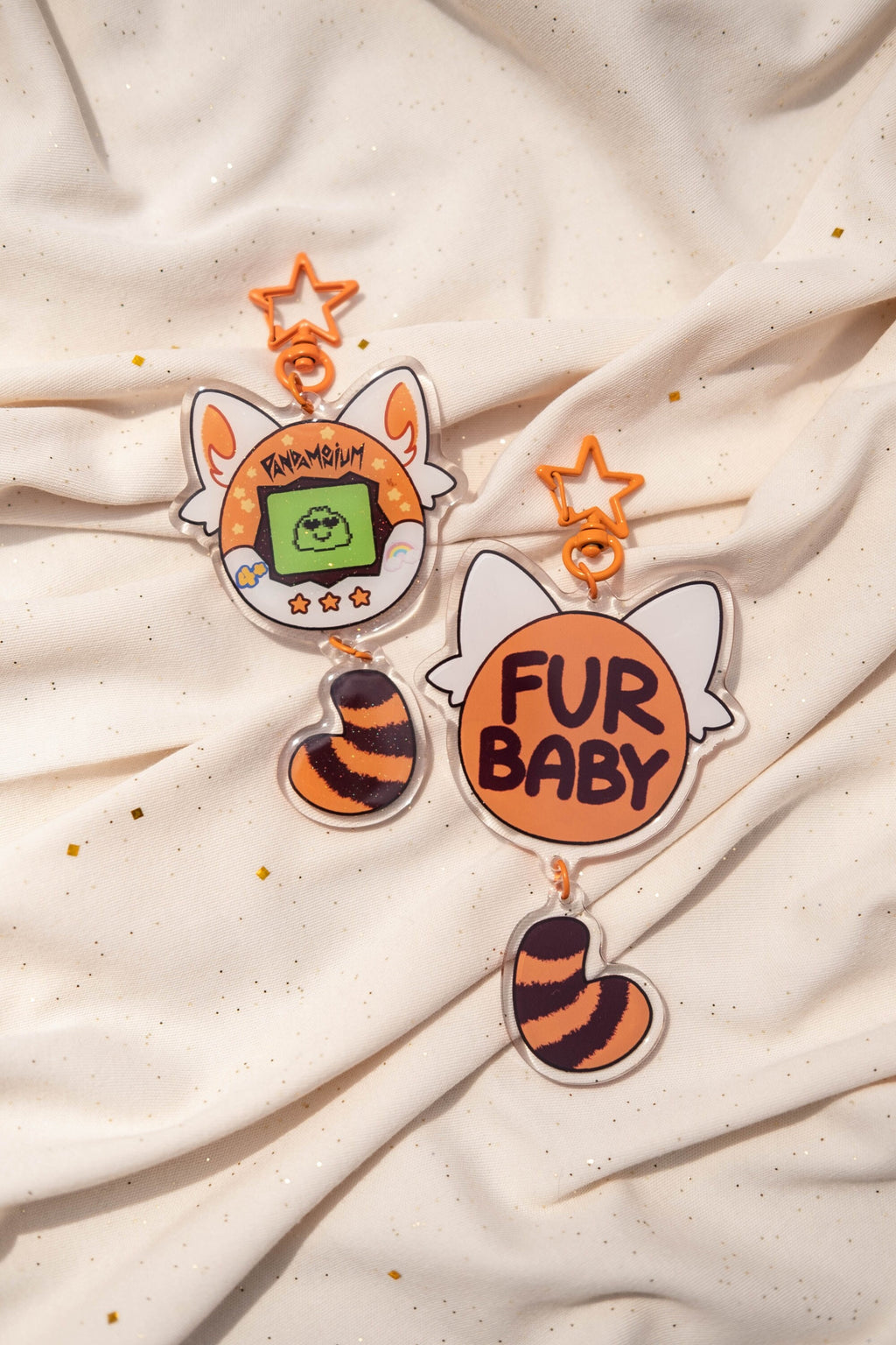 Pandamonium Tamagotchi Multi Acrylic Charm