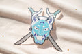 Blue Oni Demon Sticker