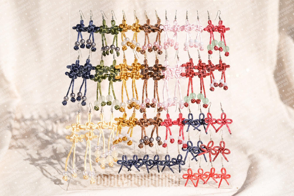 Handmade Chinese Knot Earrings