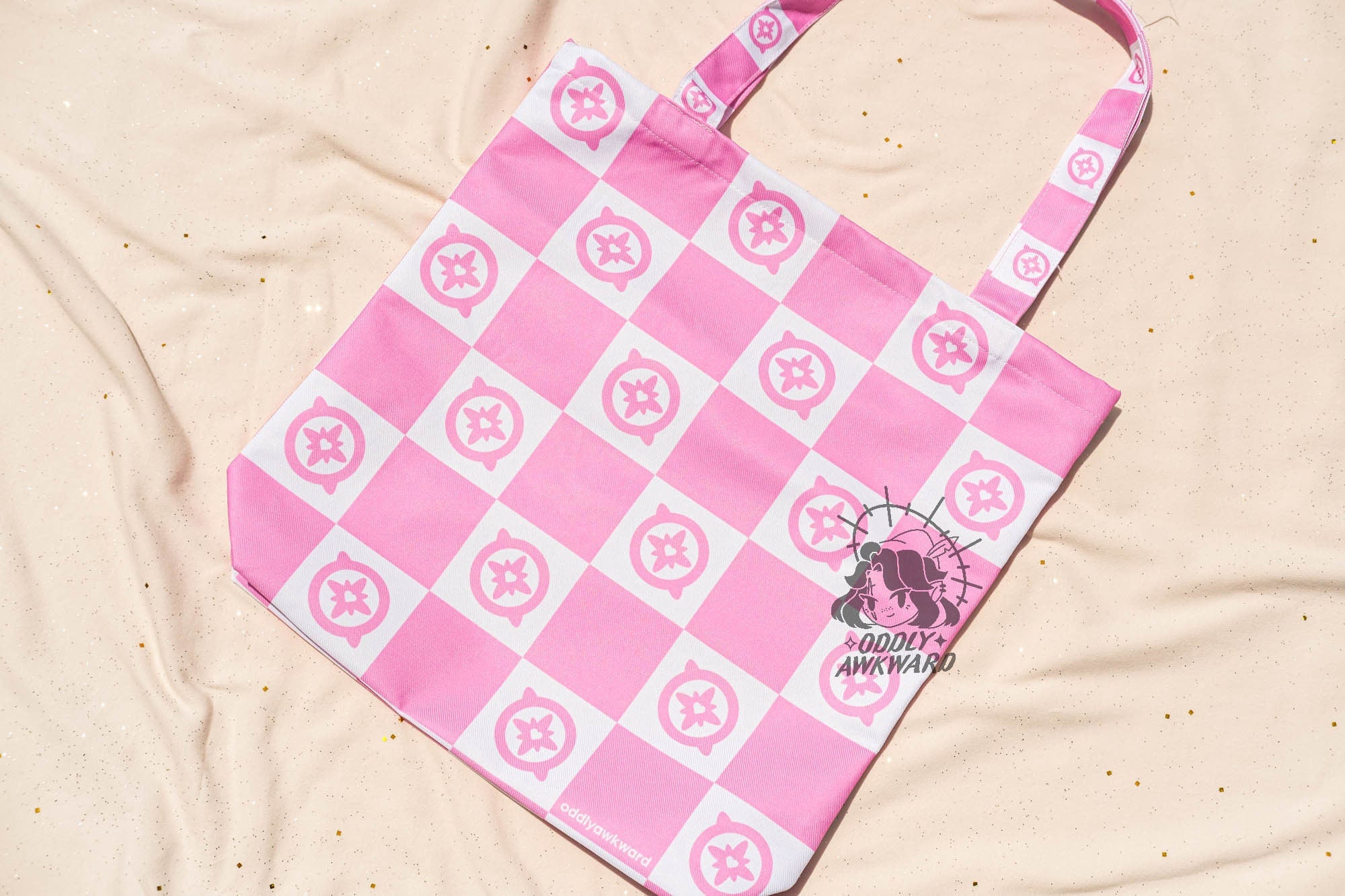 LAST CHANCE! SKZ Checkered Tote Bag