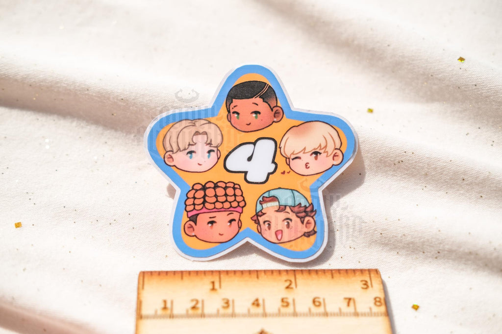 Boy Band Chibis Sticker