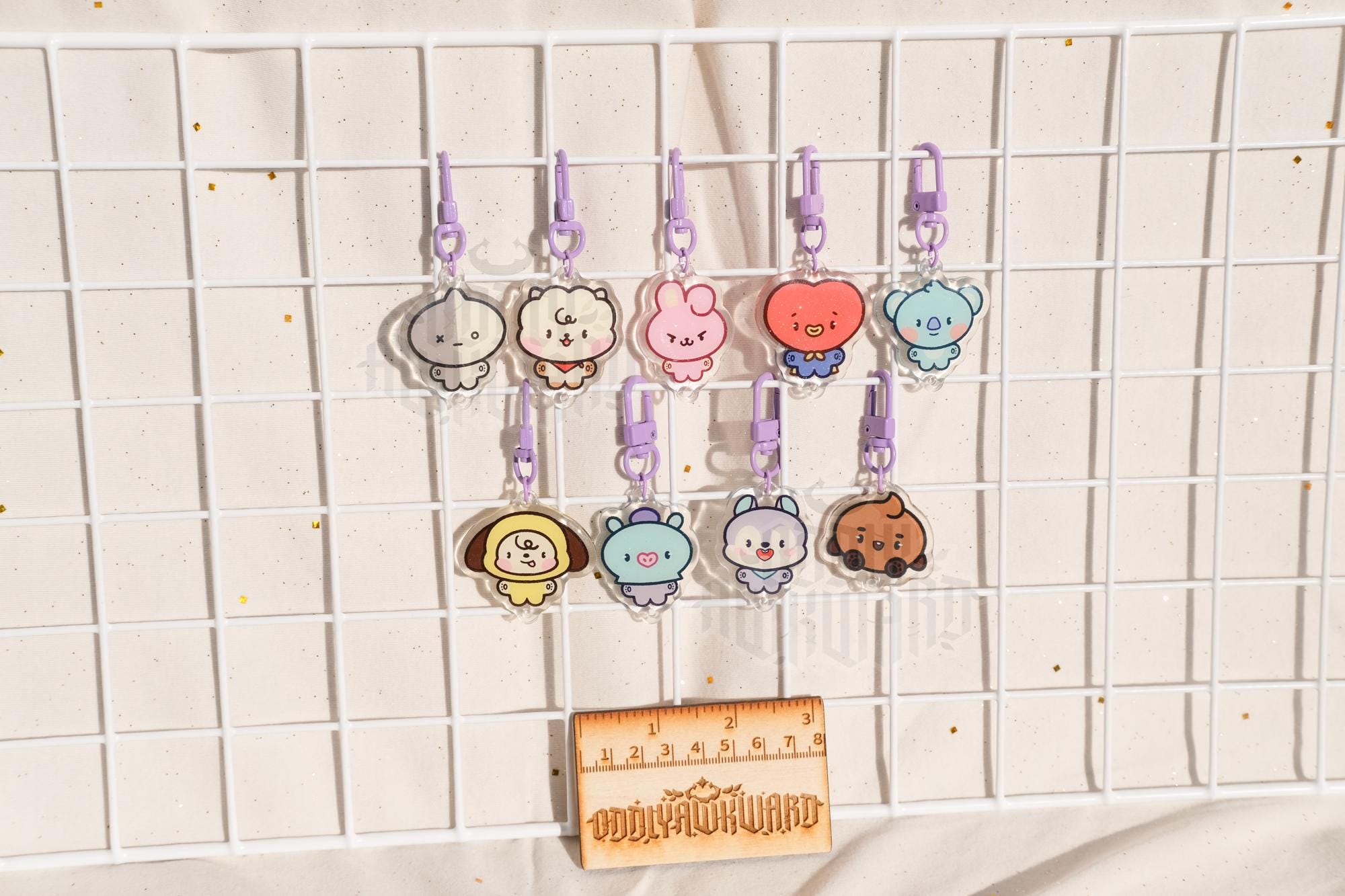 BT Acrylic Charms