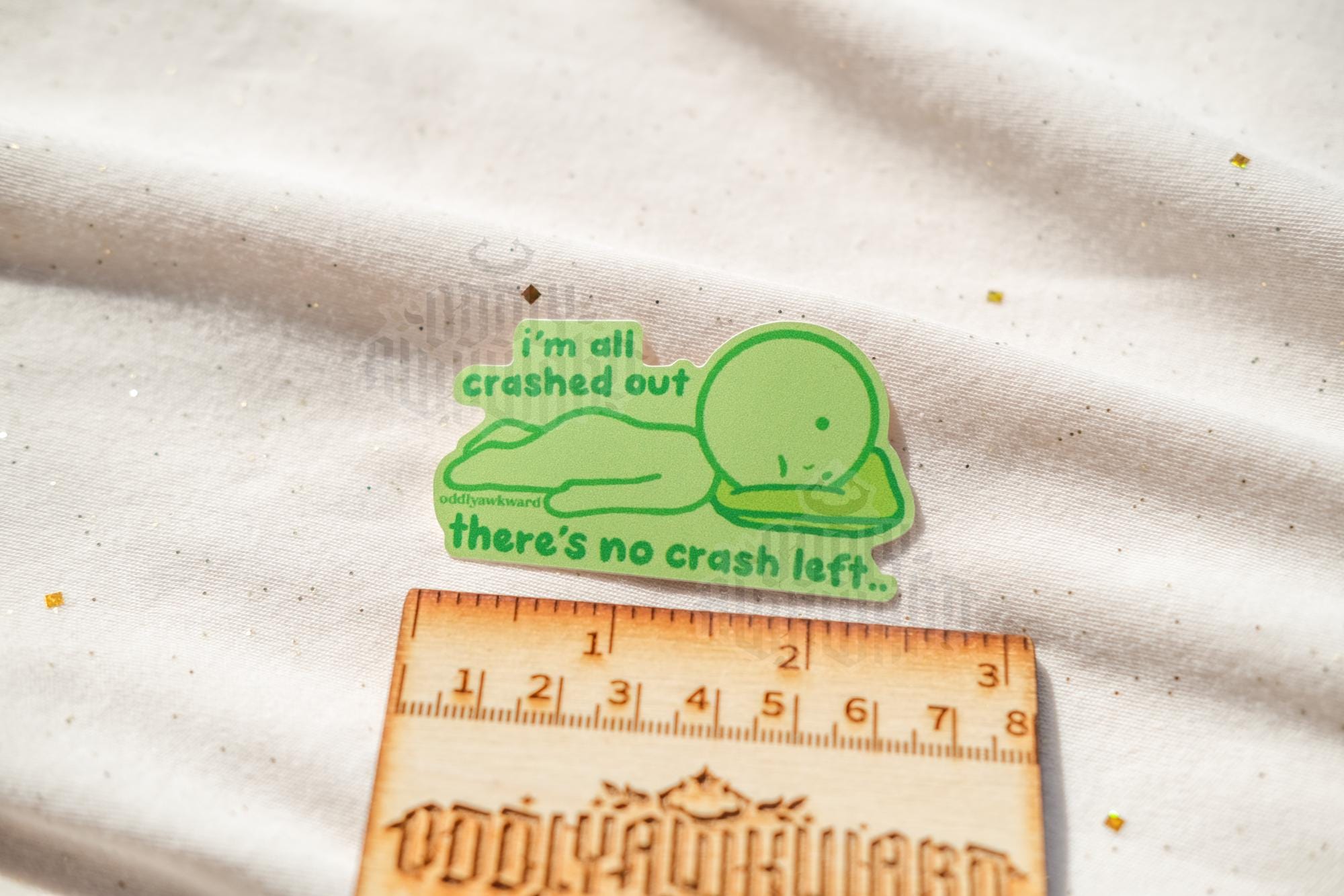 Crash Out Sticker