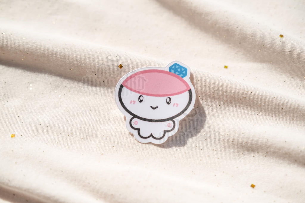 lil carrot guy Sticker