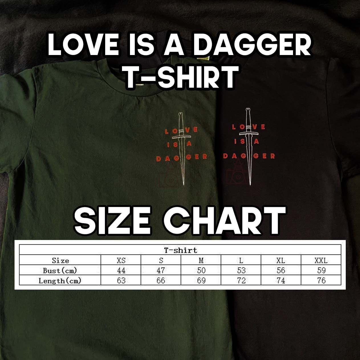 LAST STOCK [XS/S] - Dagger Shirt