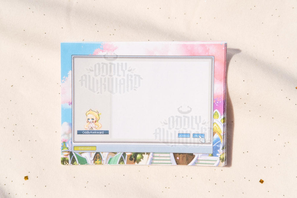 MADE-TO-ORDER - MapleStory Memo Sheets